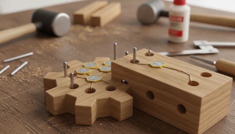 Assemblage du bois : les 5 techniques essentielles pour un résultat pro : Le tourillon : la polyvalence accessible