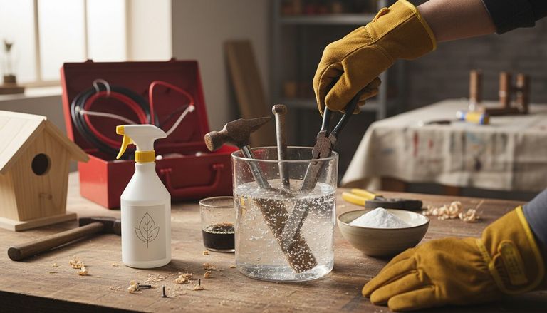Comment dérouiller des outils : 4 techniques sans frotter