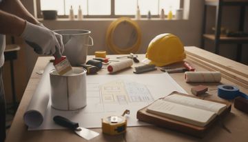Exemple devis peinture façade extérieure : 5 postes