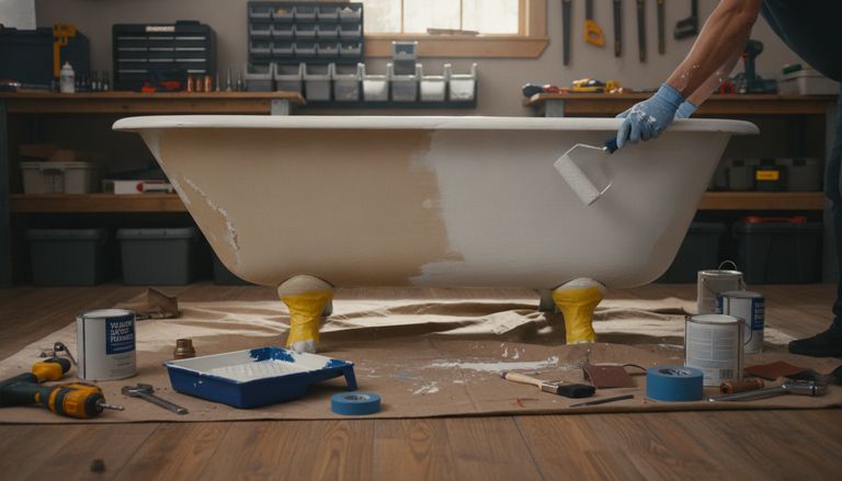 Peindre une baignoire : le guide complet pour une rénovation réussie